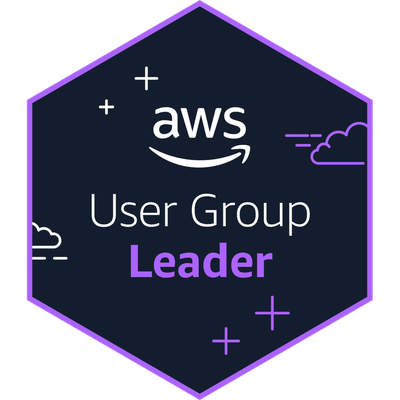 AWS User Group Leader badge
